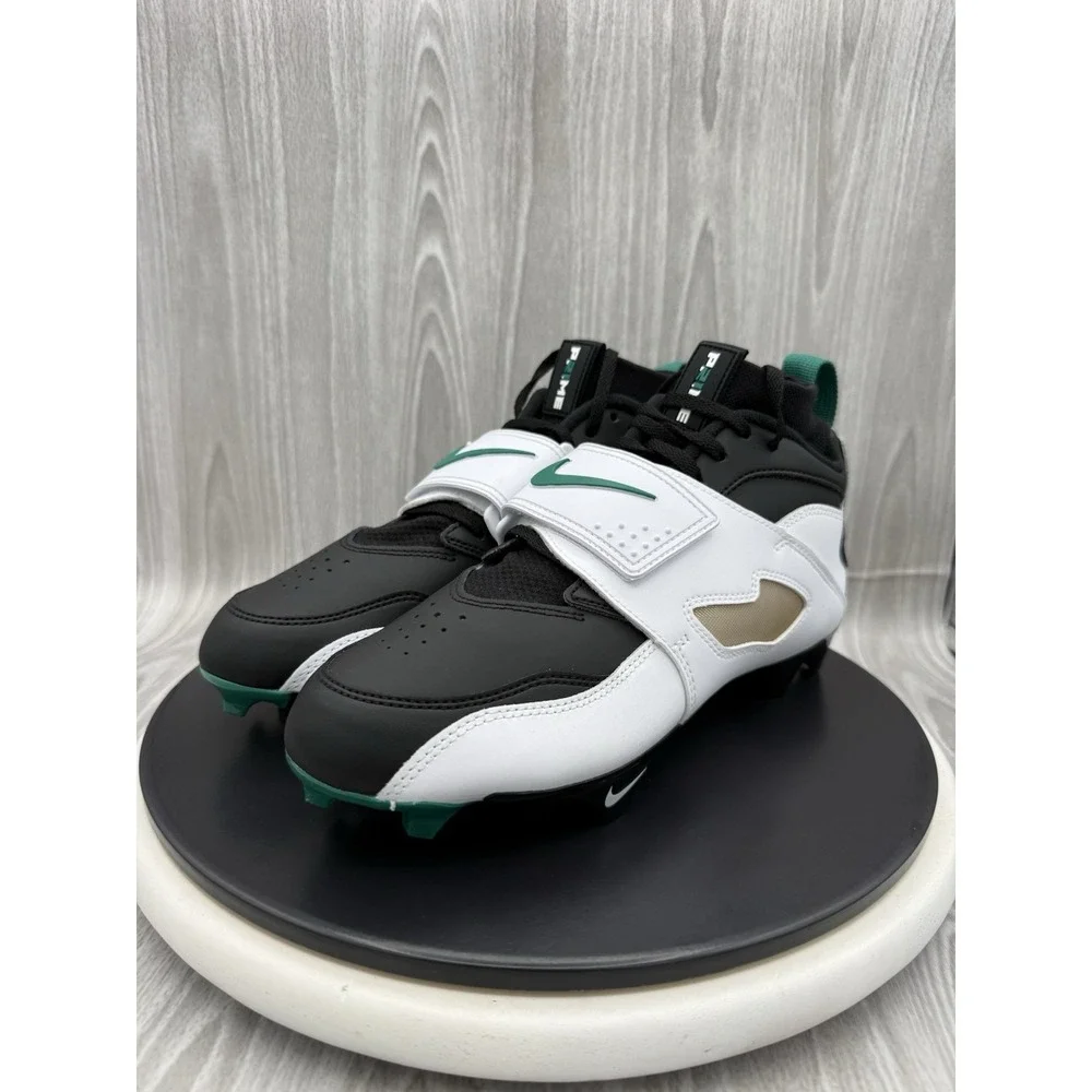 Nike Vapor Edge Diamond Turf 93 TD Sz 8 White Black Football Cleats HF5298-102
